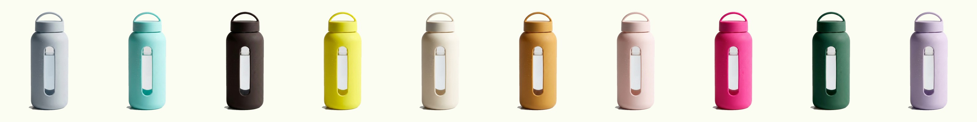 Les dix coloris de la gourde Bevu 600 ml