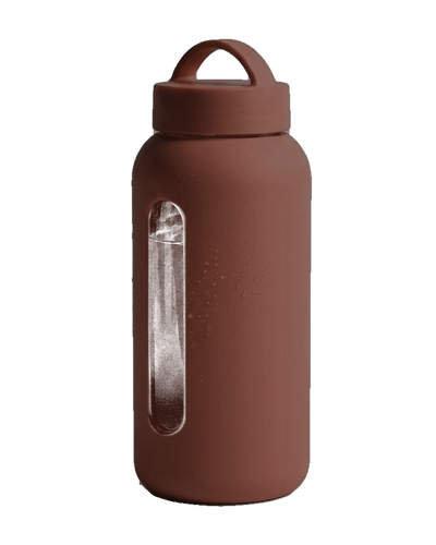 Gourde Bevu en verre 600 ml, manchon silicone cafe